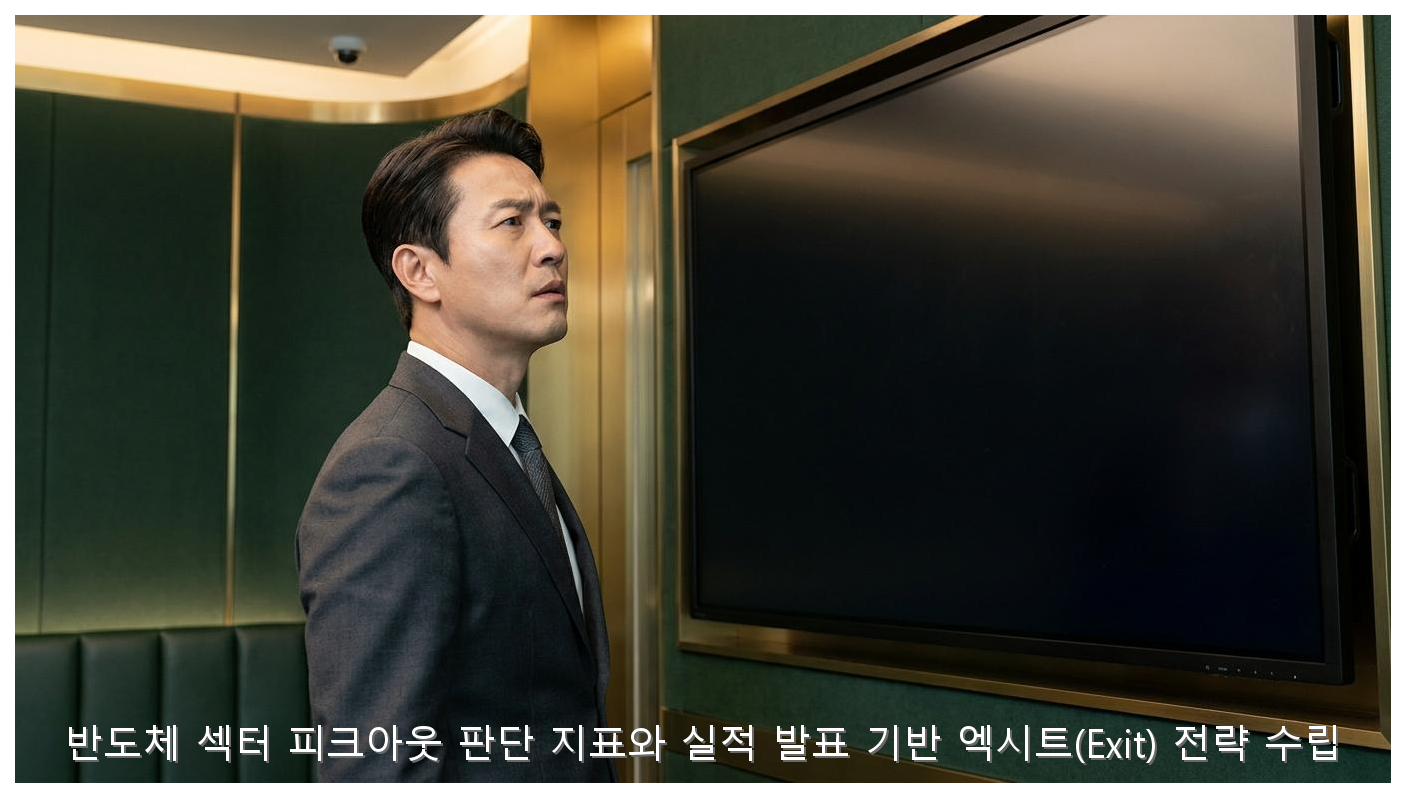 반도체 섹터 피크아웃 판단 지표와 실적 발표 기반 엑시트(Exit) 전략 수립 핵심 안내 및 분석 인포그래픽 (2)