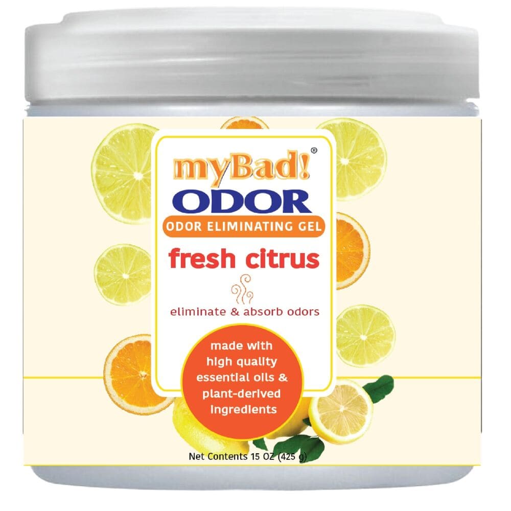 Gel eliminador de olores myBad!™ aroma fresh citrus de 425 g