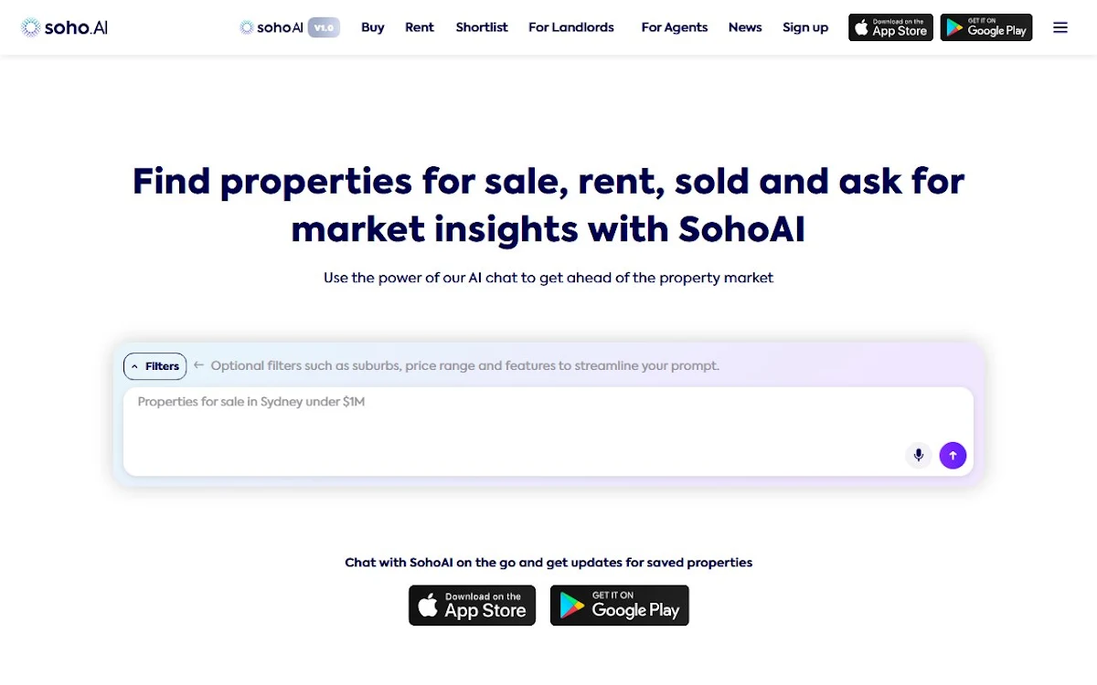 Captura de homesales.com.au