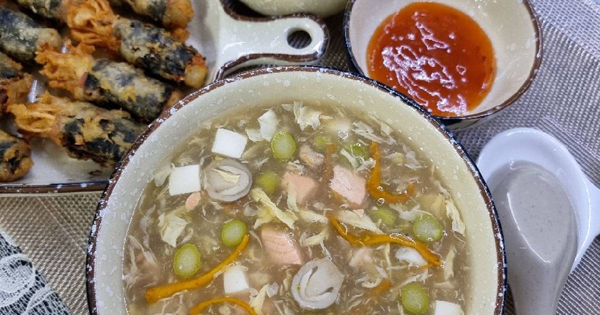 Súp hải sản măng tây