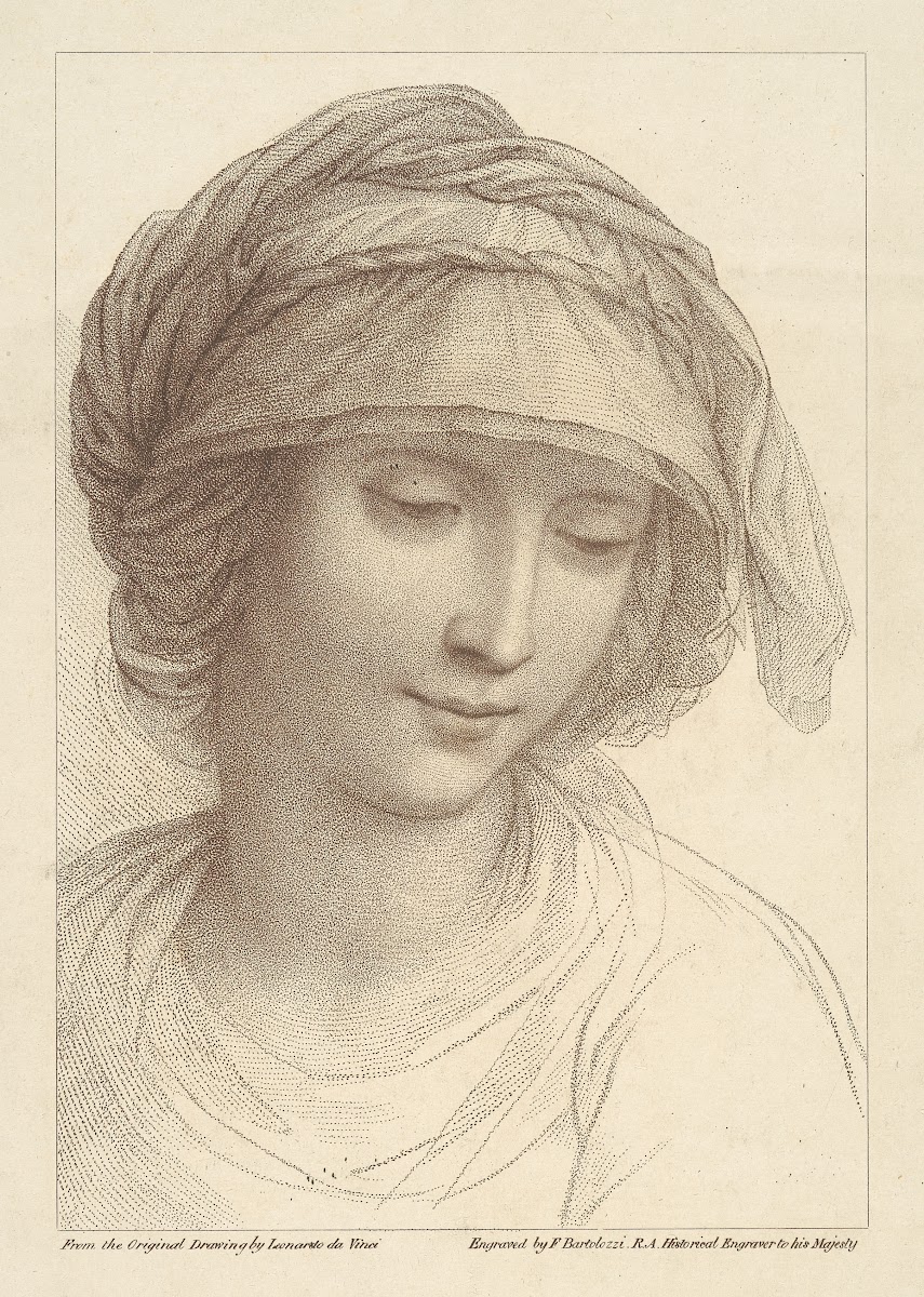 Portrait of A Woman after Leonardo da Vinci