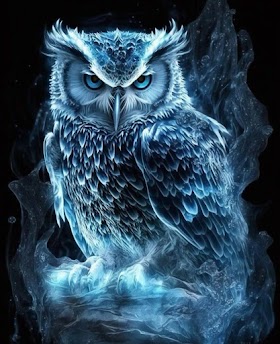 Owl Art Picture