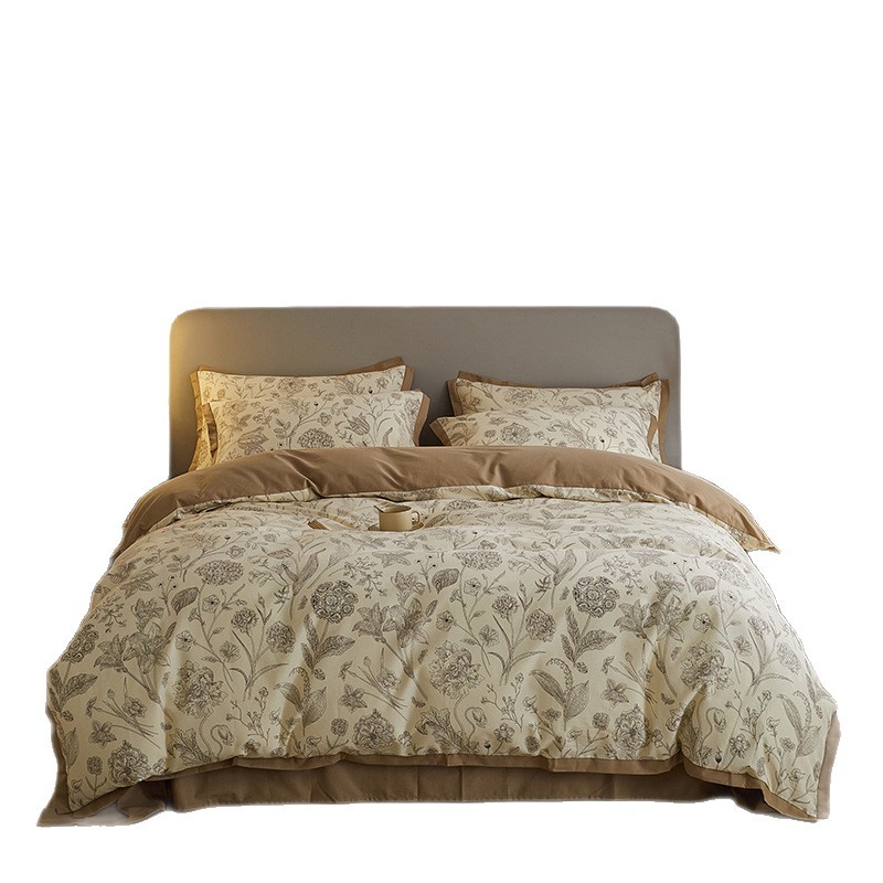 Bedding set, 100S, Soft, Floral pattern