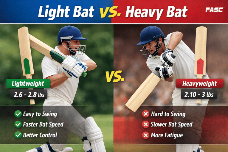 Cricket Bat Weight Matters More Than You Think
