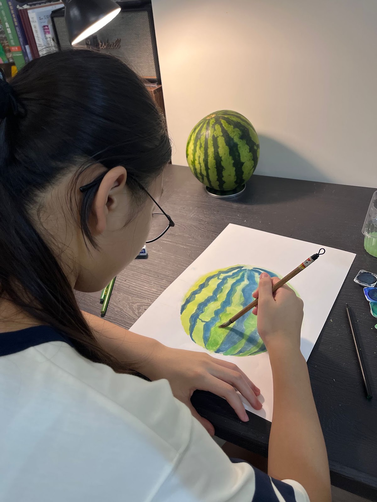 實物寫生：水彩速寫