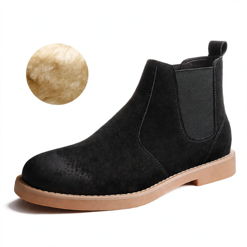 Men's Chelsea Boots, lined, British style