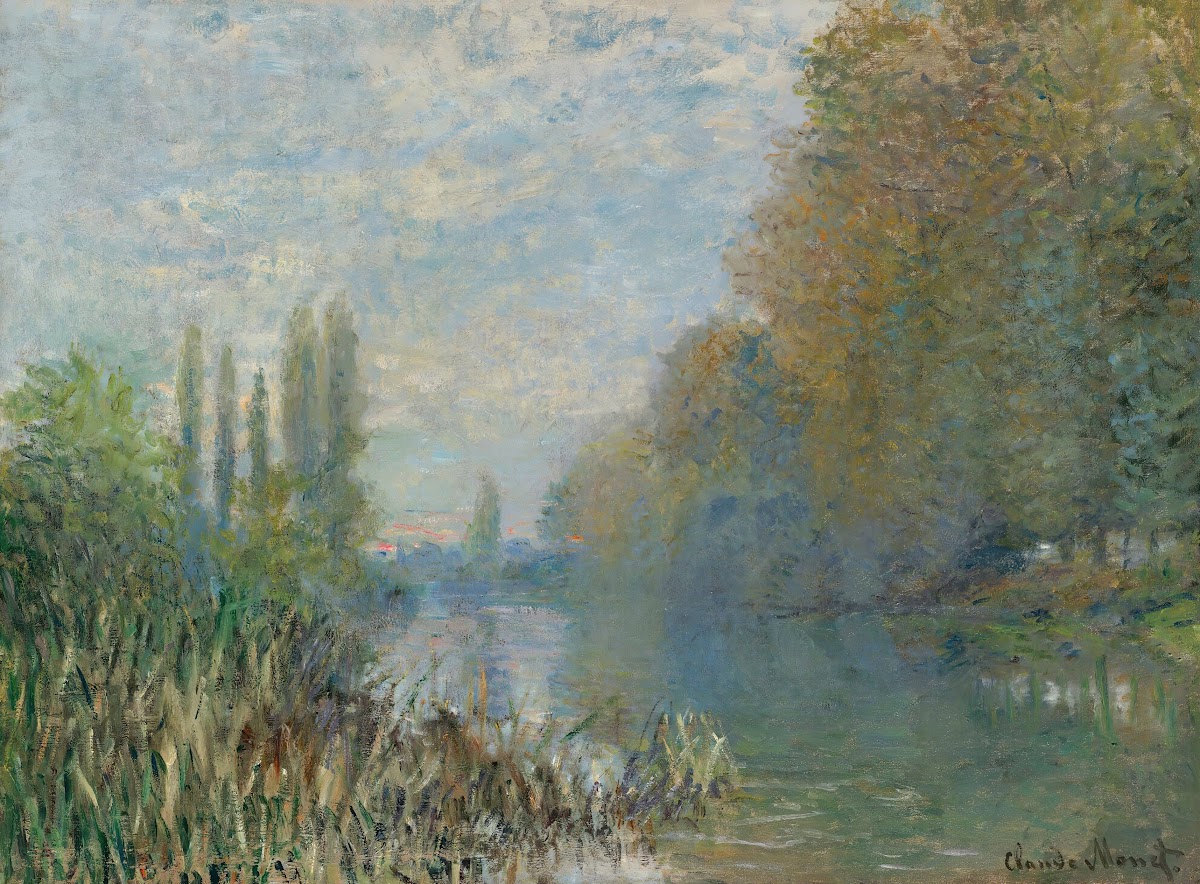 Bords De La Seine En Automne 1876
