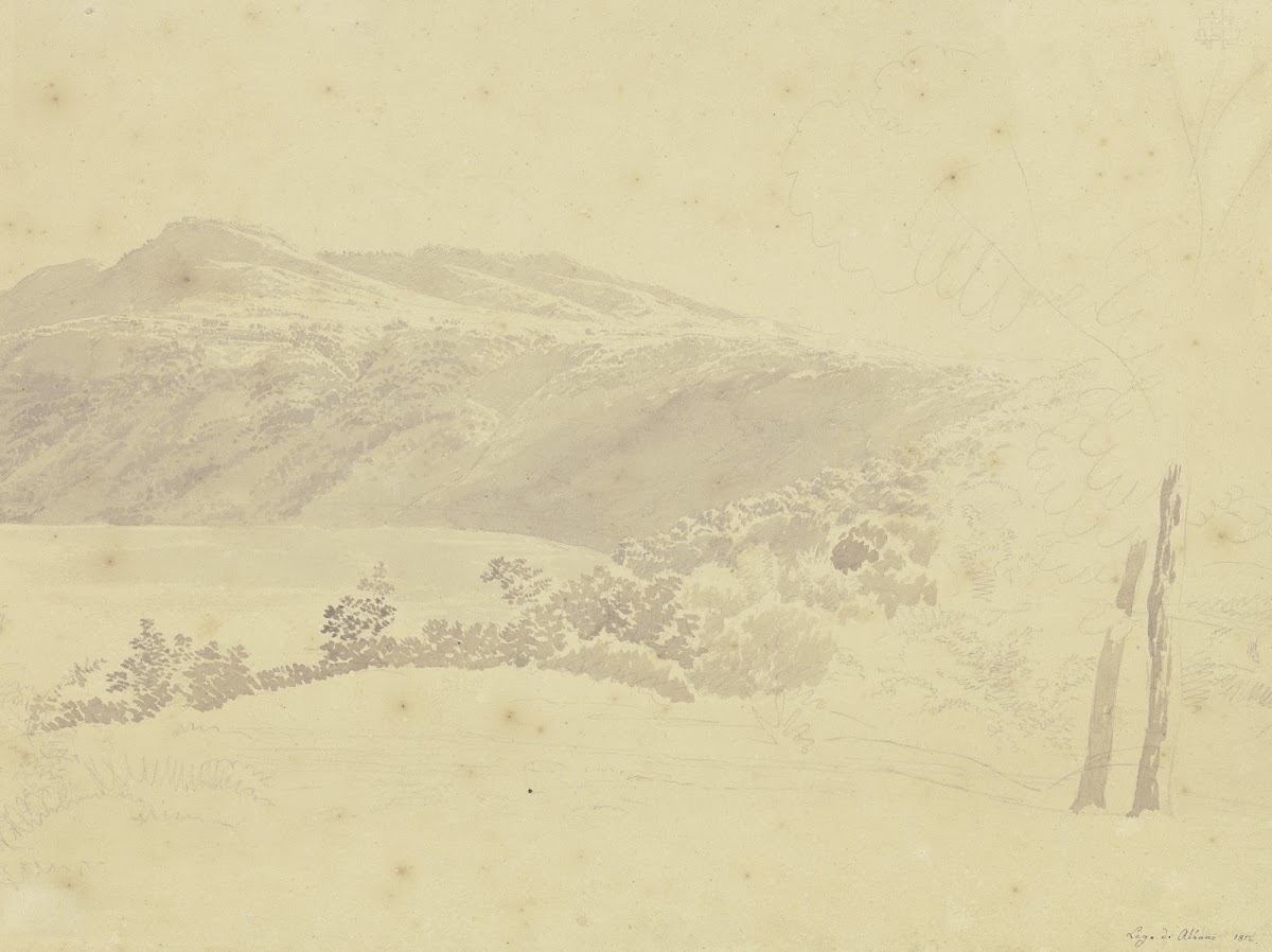 Blick Auf Den Albanersee 1812
