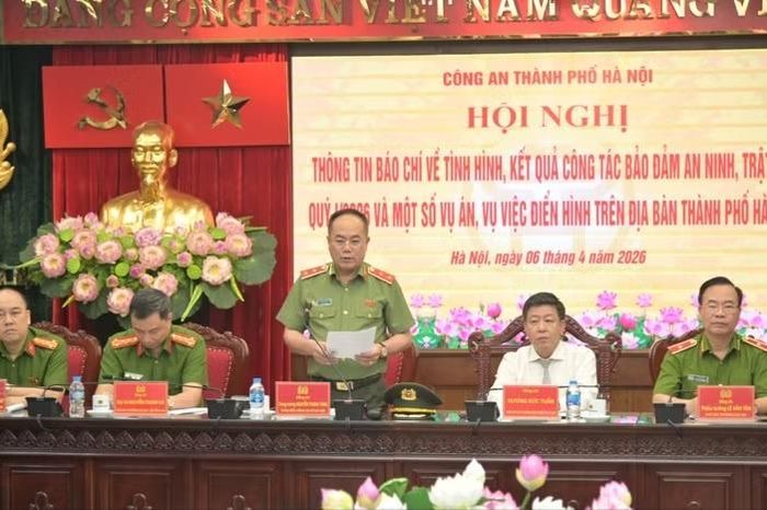 CATP Hà Nội thông tin về tình hình ANTT quý I/2026 - Đài Phát thanh và truyền hình Hà Nội