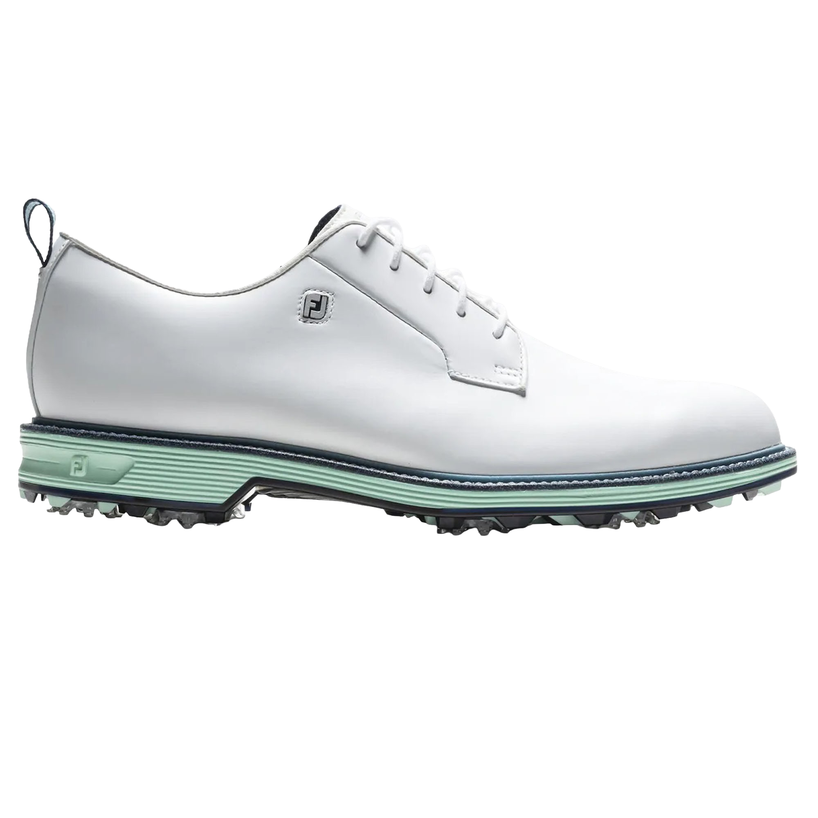 Premiere Series Field Spiked Golf Shoes White/Mint/Blue