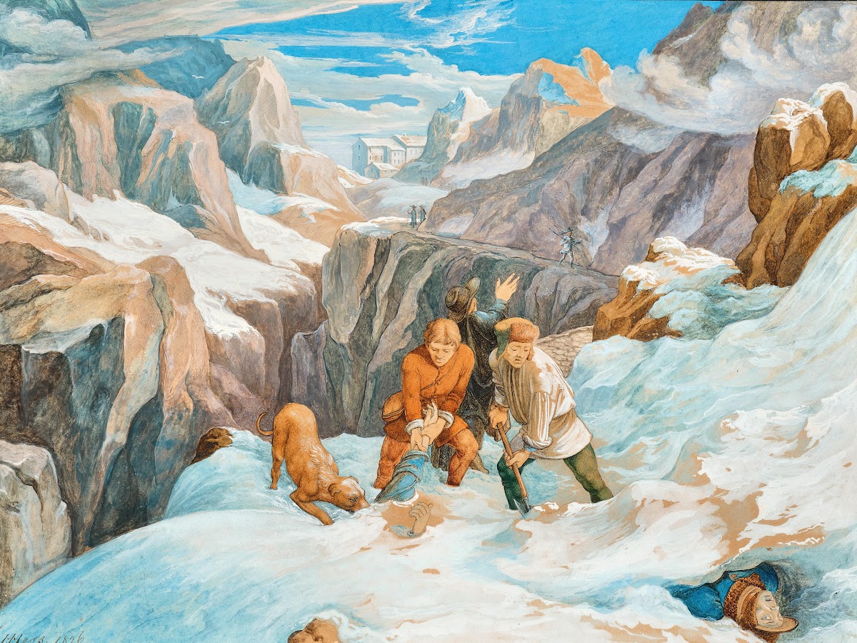Scene on St Gotthard 1826