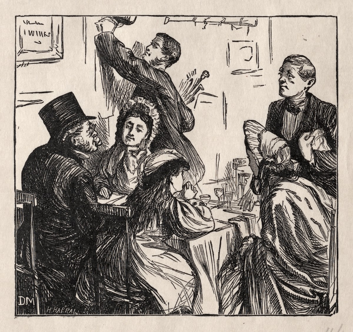 Refreshment  At the Great Exhibition 1862