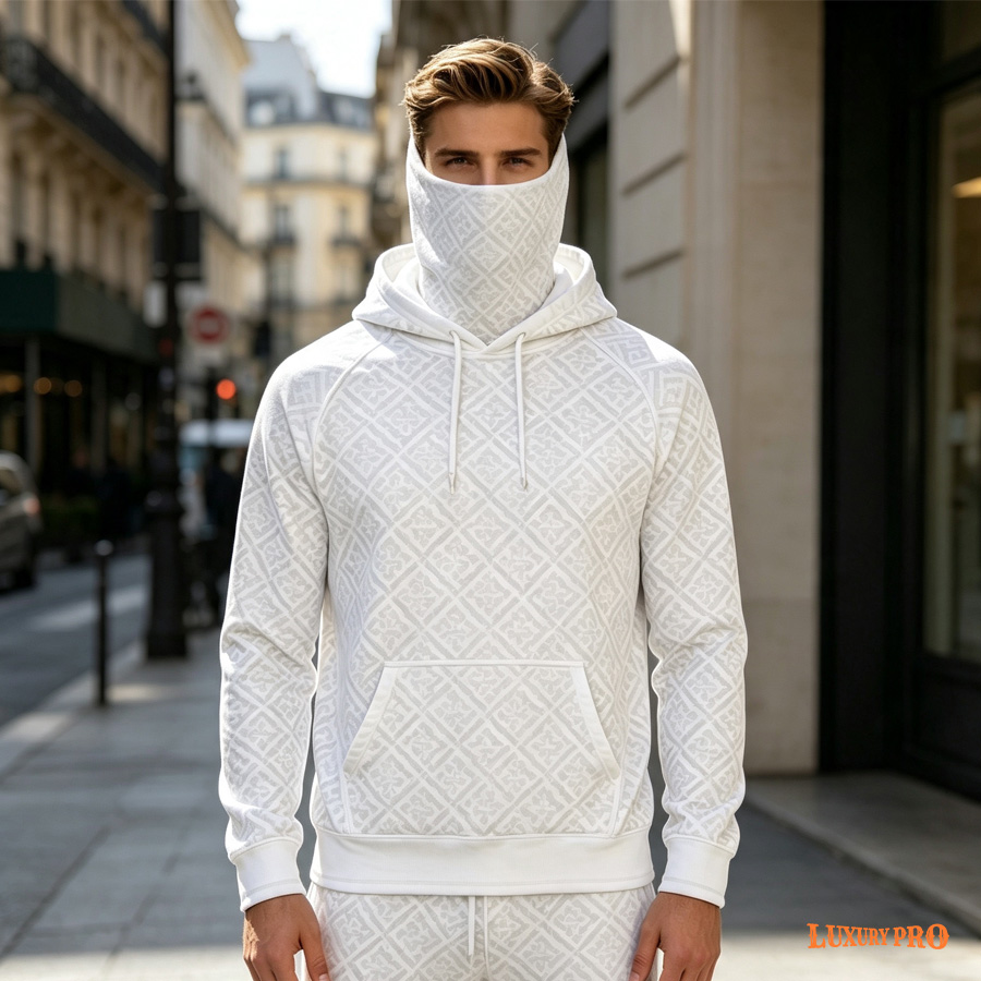 AOP JOY Masked Hoodie