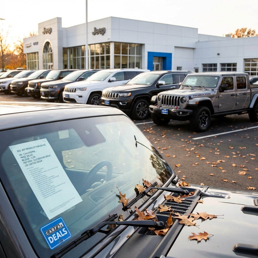 Best time to buy a Jeep - timing and verification guide
