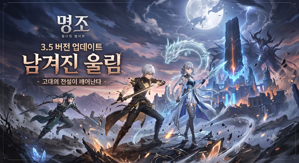 명조 3.5 업데이트 이미지