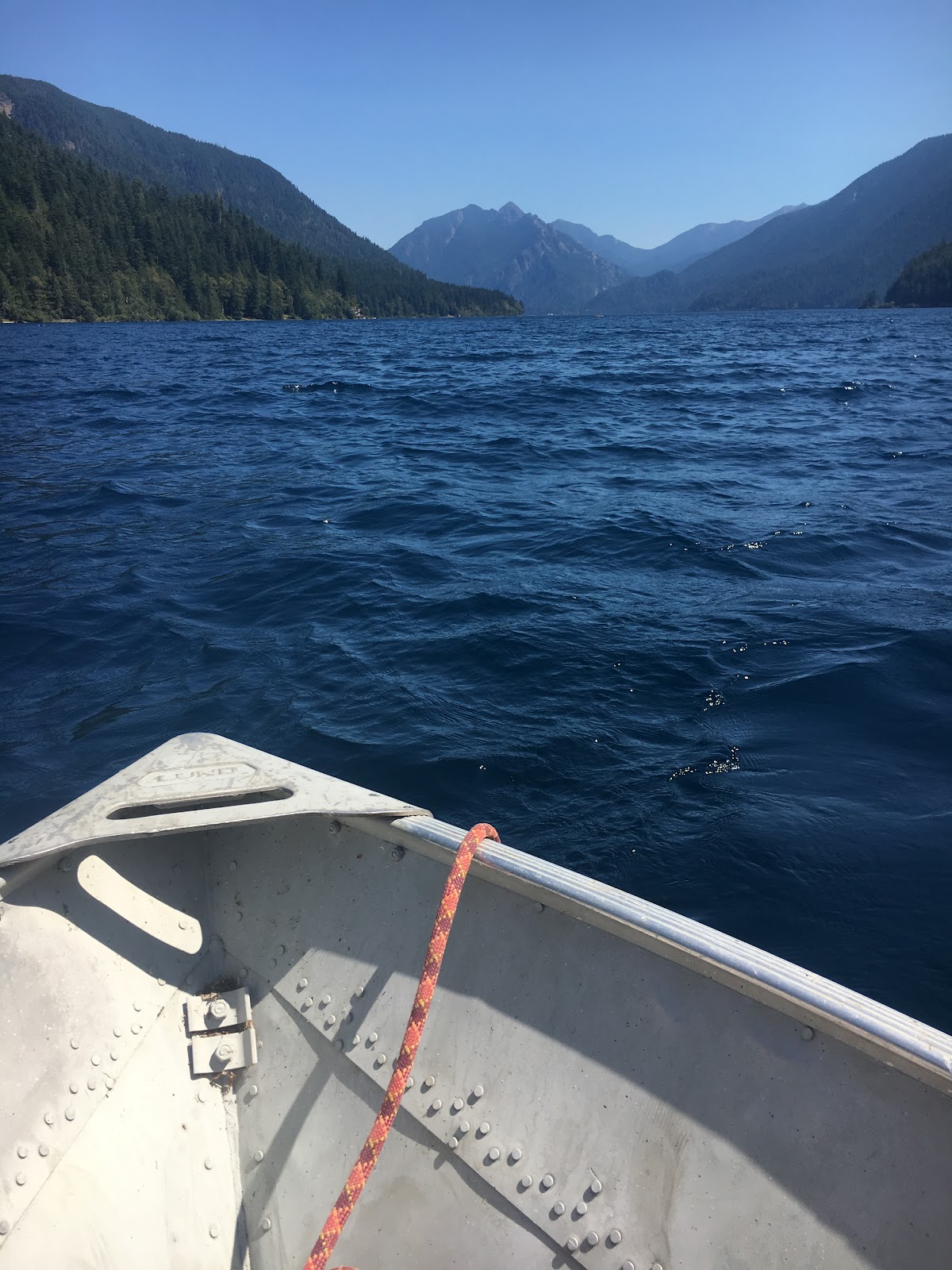 National Park ash scattering — Bonaventure team on site