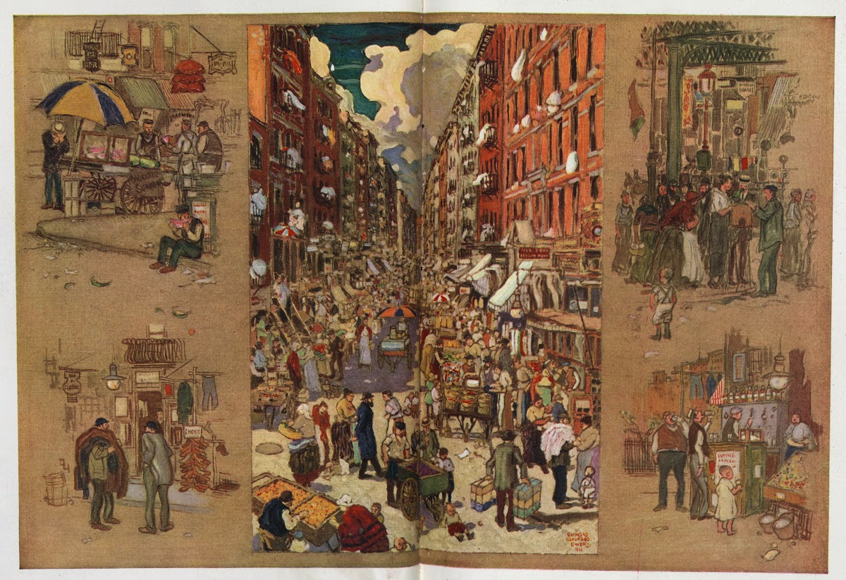 Summer days on New Yorks east side 1914