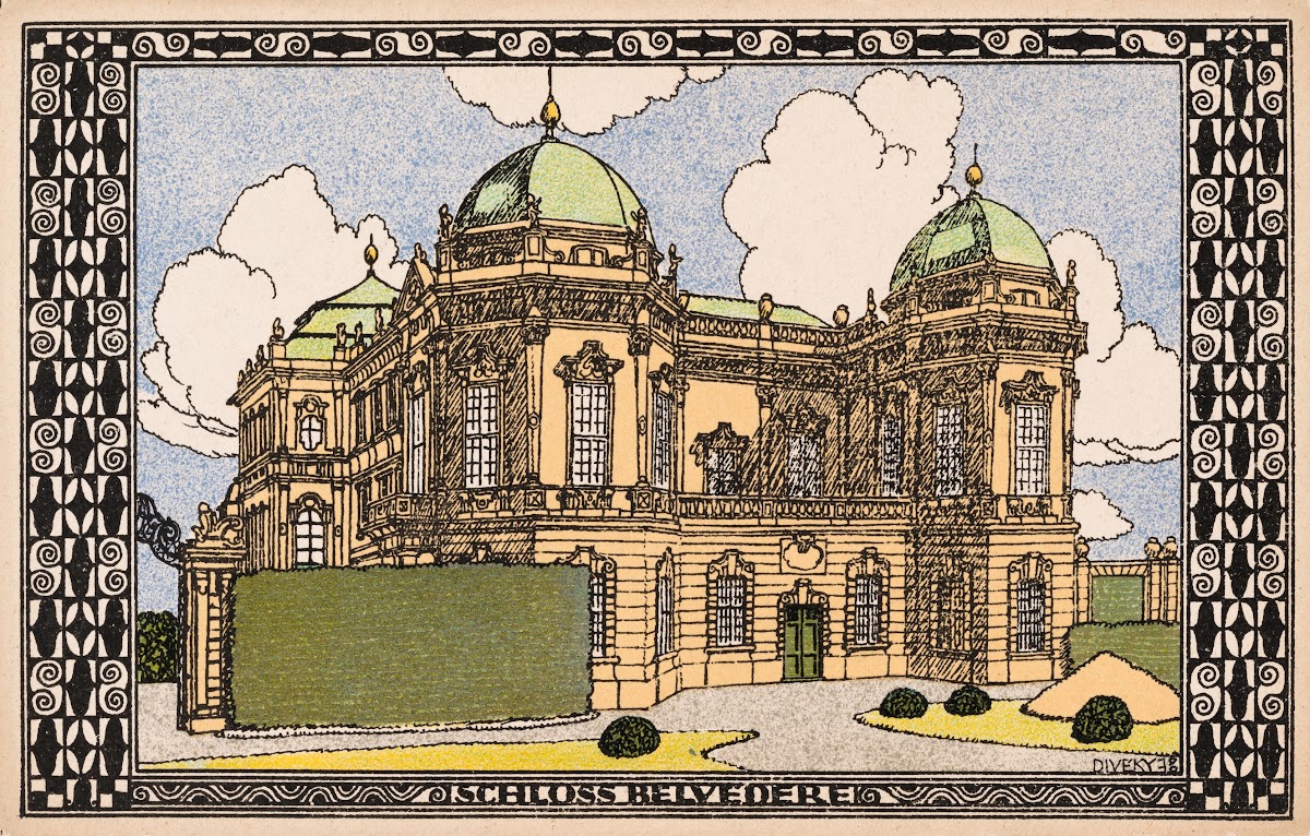 Nr 317 Schloss Belvedere 1910