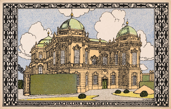 Nr 317 Schloss Belvedere 1910