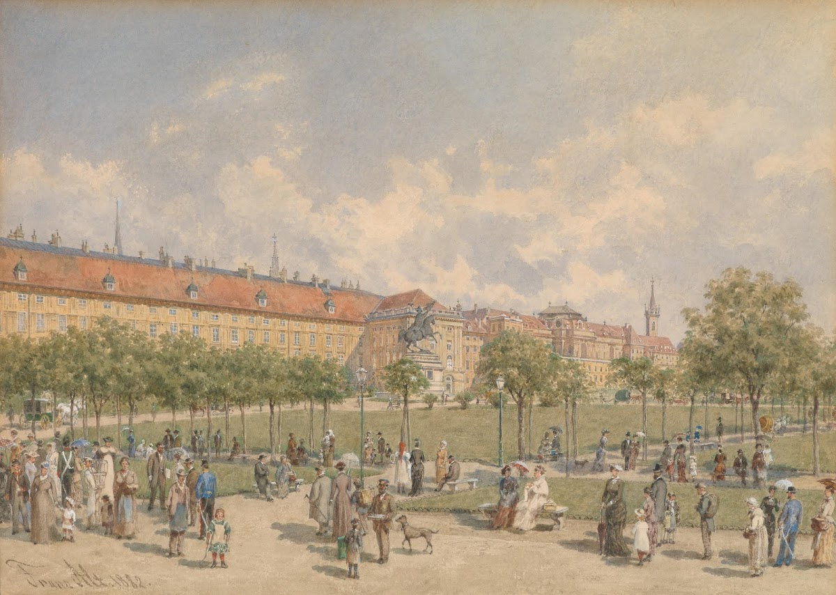 Heldenplatz 1882