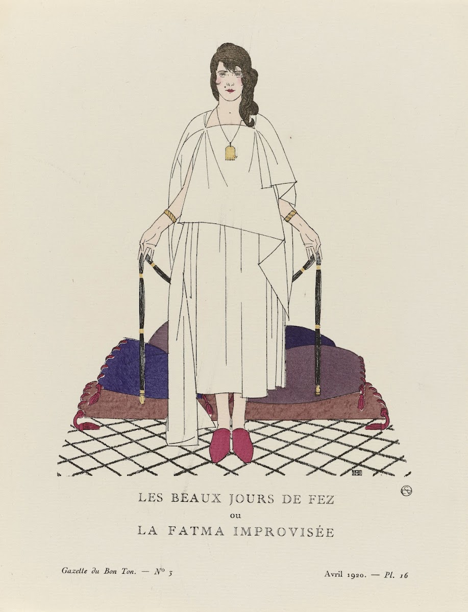 Les beaux jours de fez ou la fatma improvisée 1920