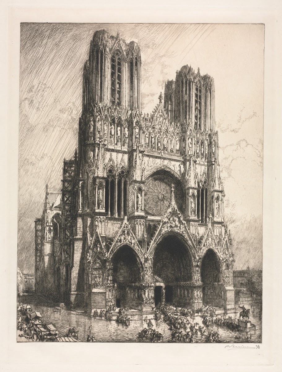 Reims Cathedral 1911
