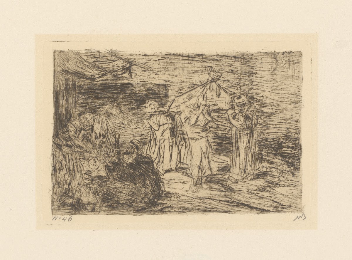Ottomaanse begrafenis 1889