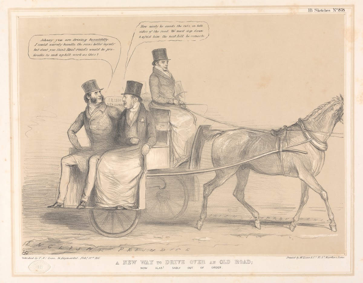 A New Way to Drive Over an Old Road Now Alas Sadly out of Order 1847