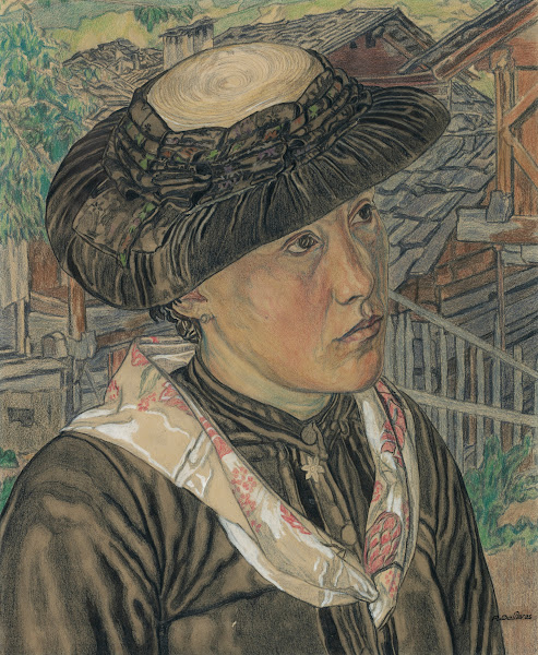 Young Woman From The Valais
