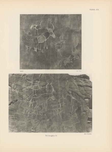 Ekade Ektab die Felsbilder Fezzans Pl23 1937
