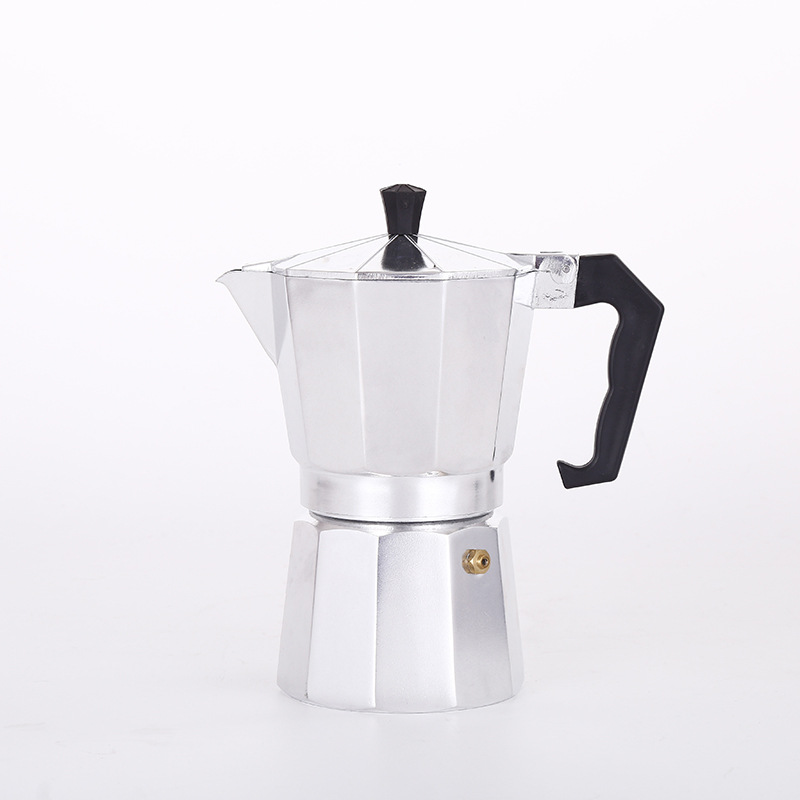Espressokocher aus Edelstahl