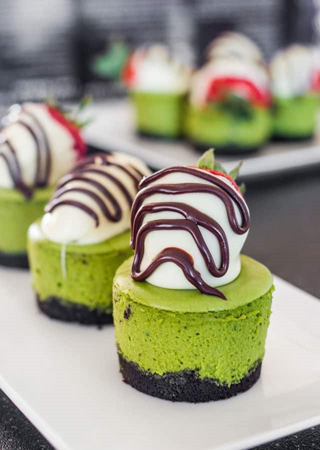 Matcha Mini Cheesecake
