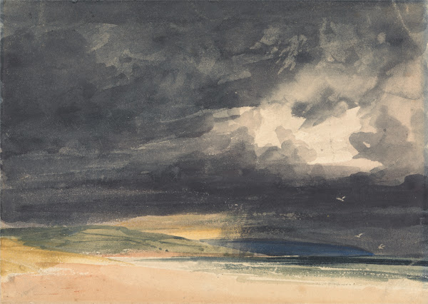 A Storm on the Coast between 1840 and 1850