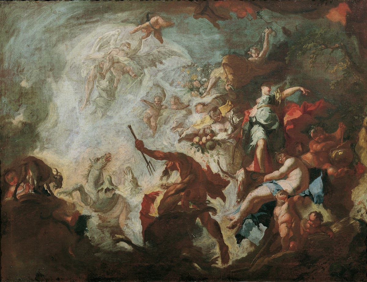 Allegorie des Goldenen Zeitalters 1750 1755