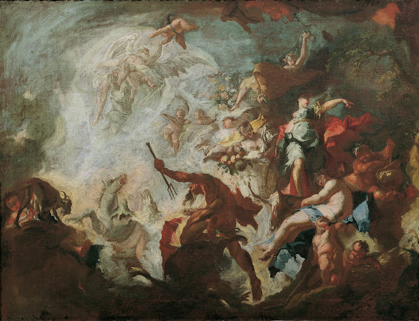 Allegorie des Goldenen Zeitalters 1750 1755