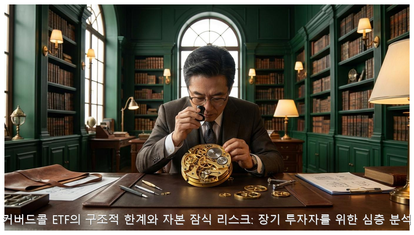커버드콜 ETF의 구조적 한계와 자본 잠식 리스크: 장기 투자자를 위한 심층 분석 핵심 안내 및 분석 인포그래픽 (2)