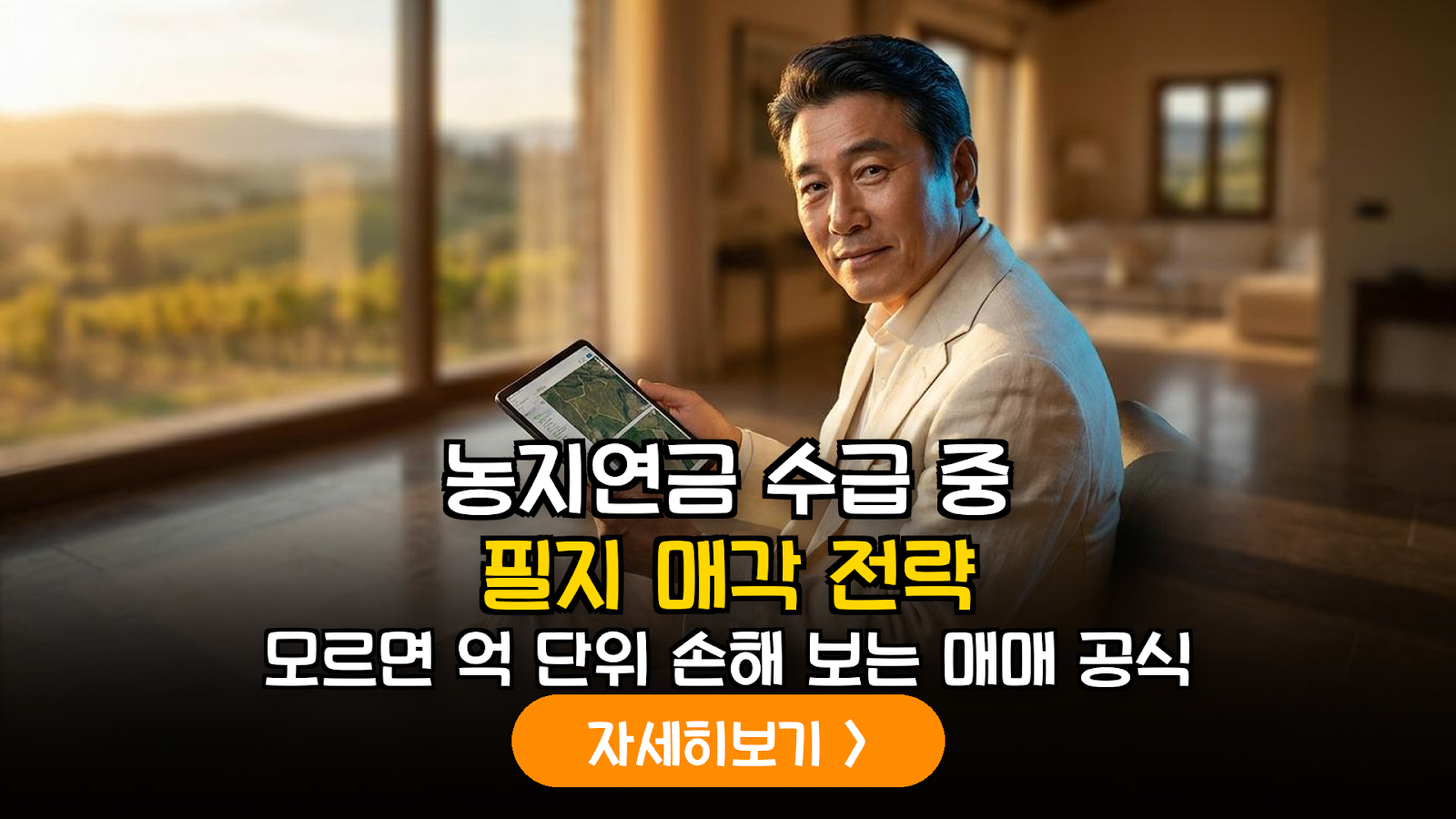 농지연금 유지하며 일부 매각하는 비법