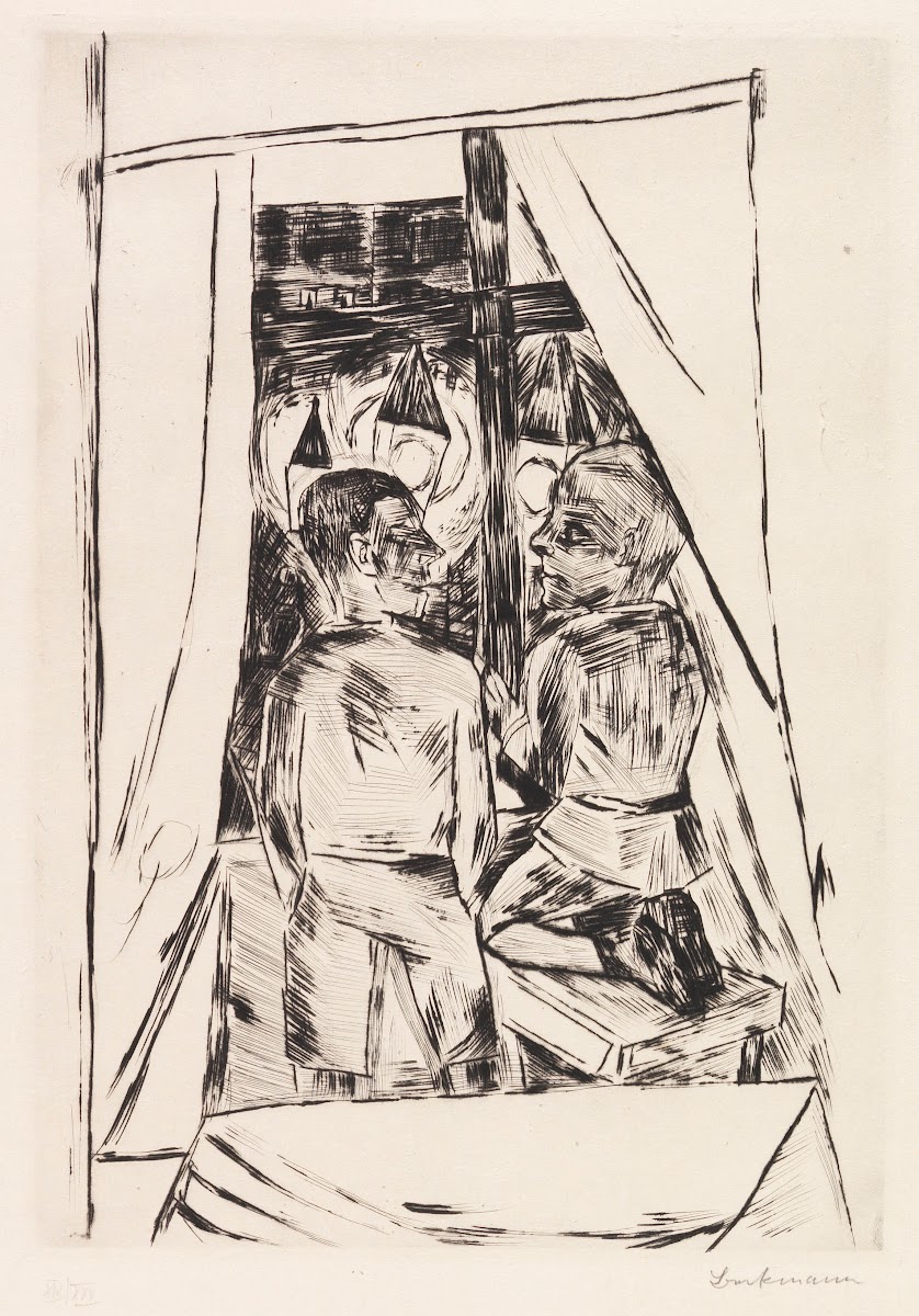 Kinder am Fenster 1922