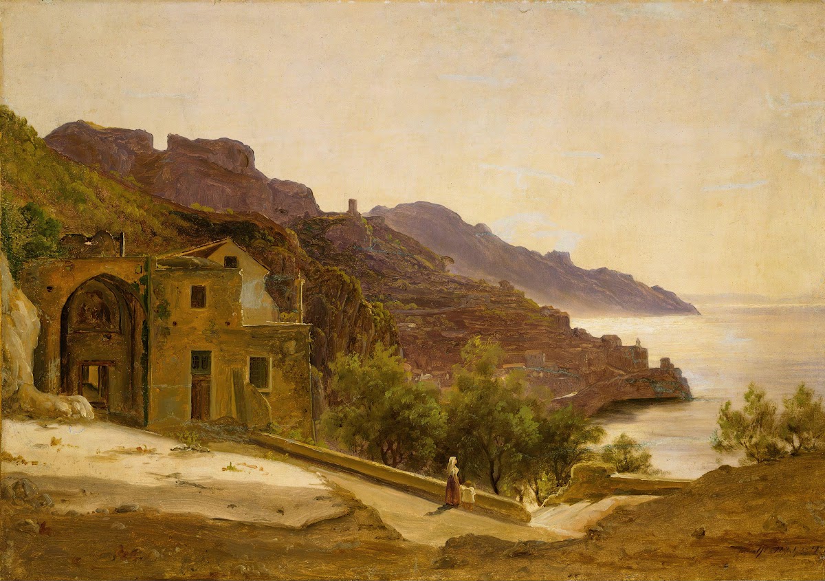 Terrace near Amalfi 1833