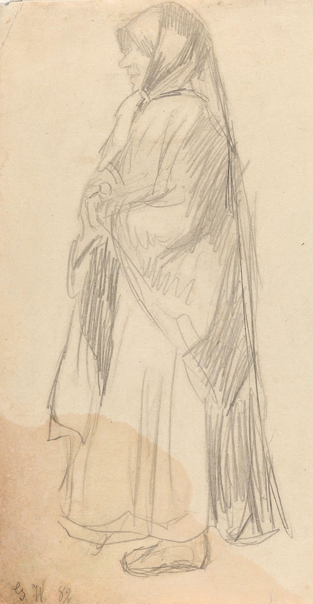 Woman with Headscarf 1882