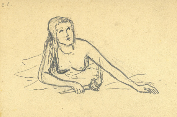 Zittende figuur