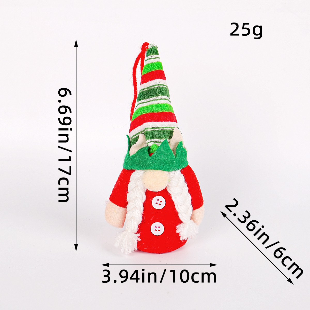 Glowing Gnome with Sequin Hat