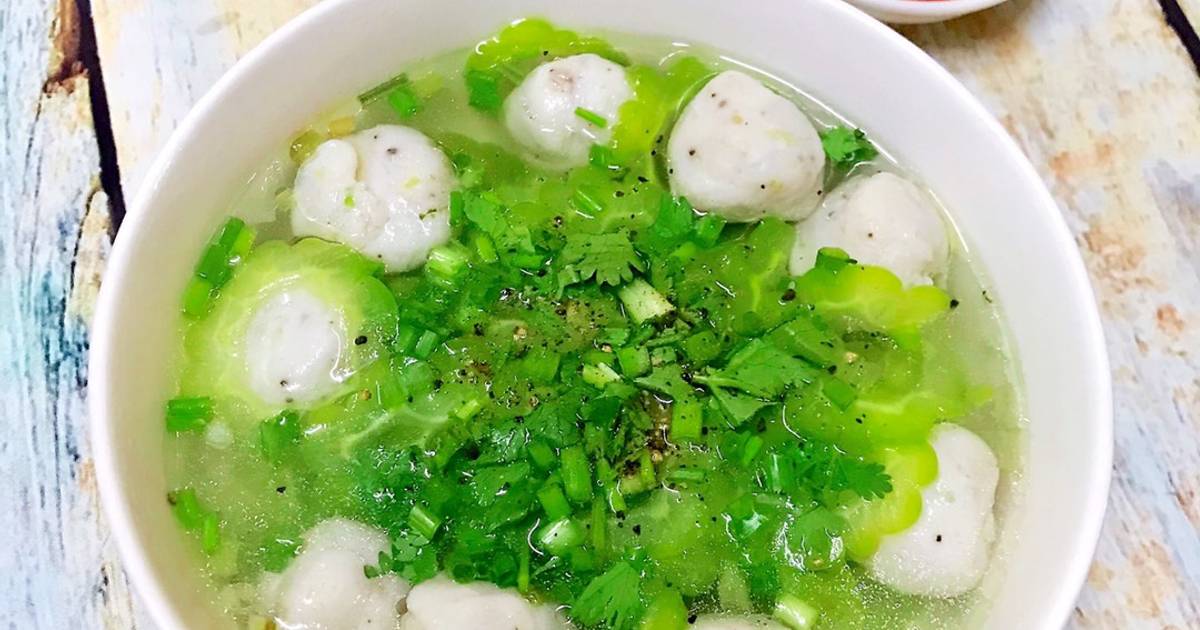 Canh Khổ Qua Nấu cá Thác Lác