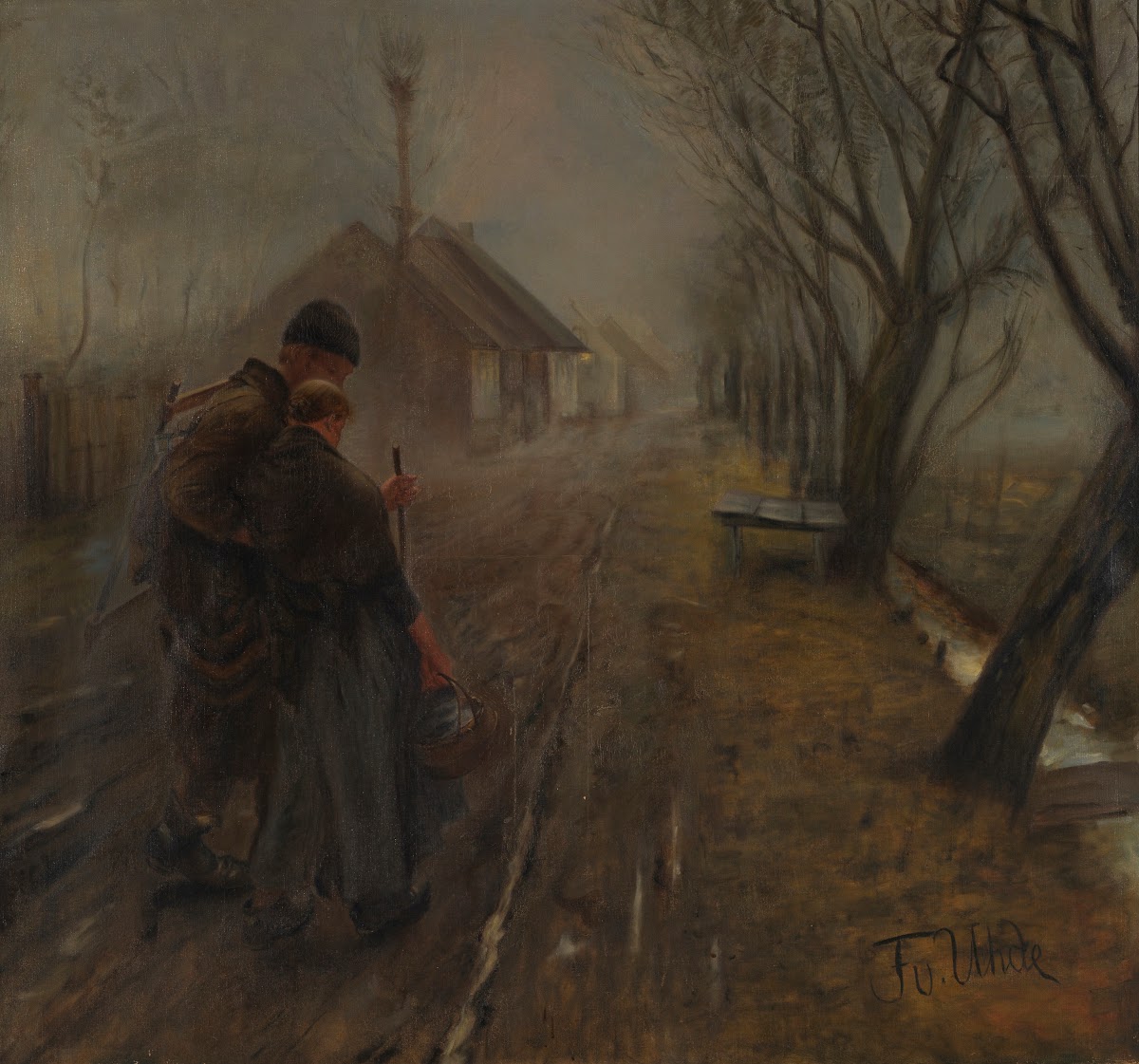 Gang nach Bethlehem Schwerer Gang 1890