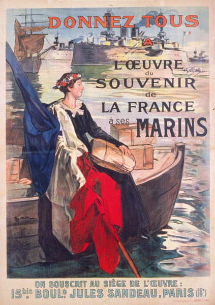 Donnez Tous À LOeuvre Du Souvenir De La France À Ses Marins 1918