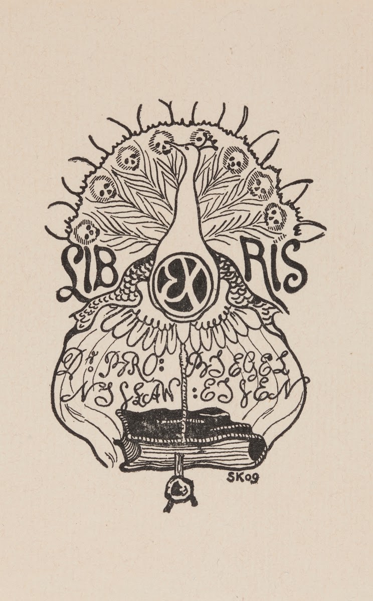 Ekslibris Bronisława Biegeleisena 1909