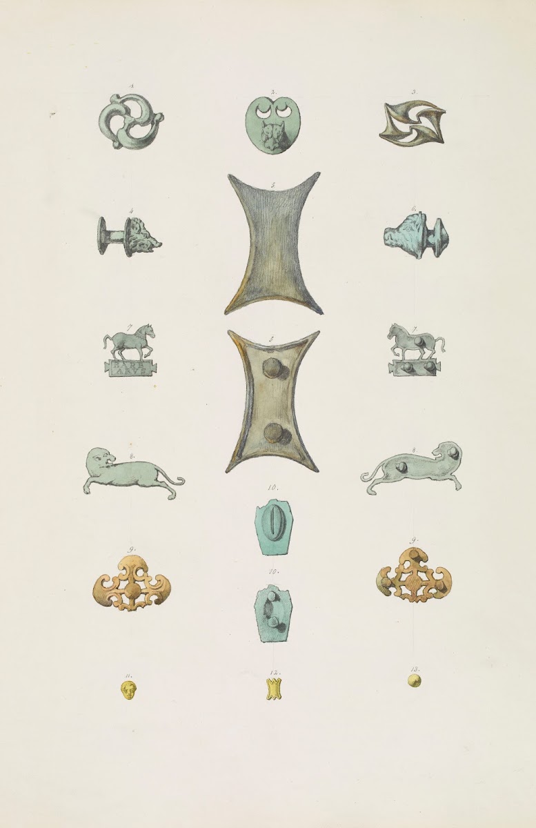 Monuments antiques dessinés Pl155 1830 1866