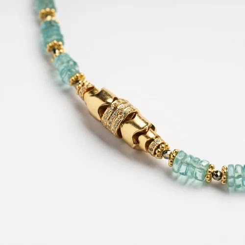 Колье AZZURA APATITE