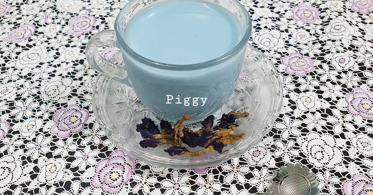 SP.0584 - Trà Sữa Hoa Đậu Biếc