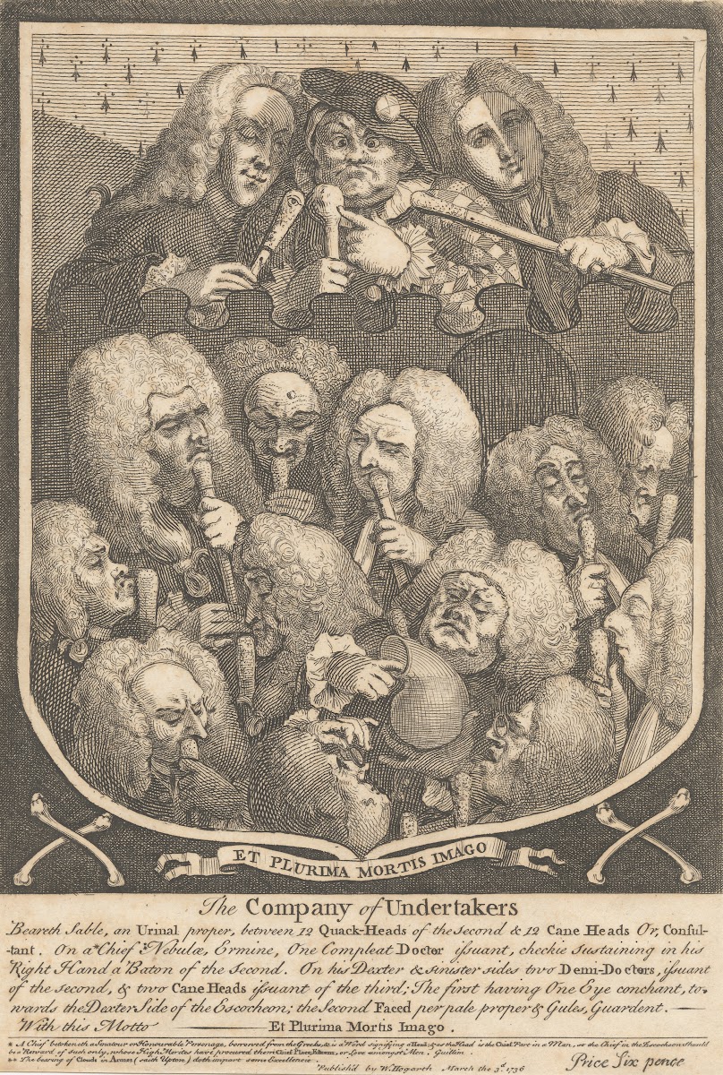 The Company of Undertakers 1736